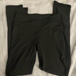 Pureluxe by Fabletics high waisted crossover flare sz M